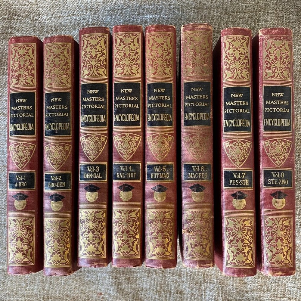 Vintage New Masters Pictorial Encyclopedia.